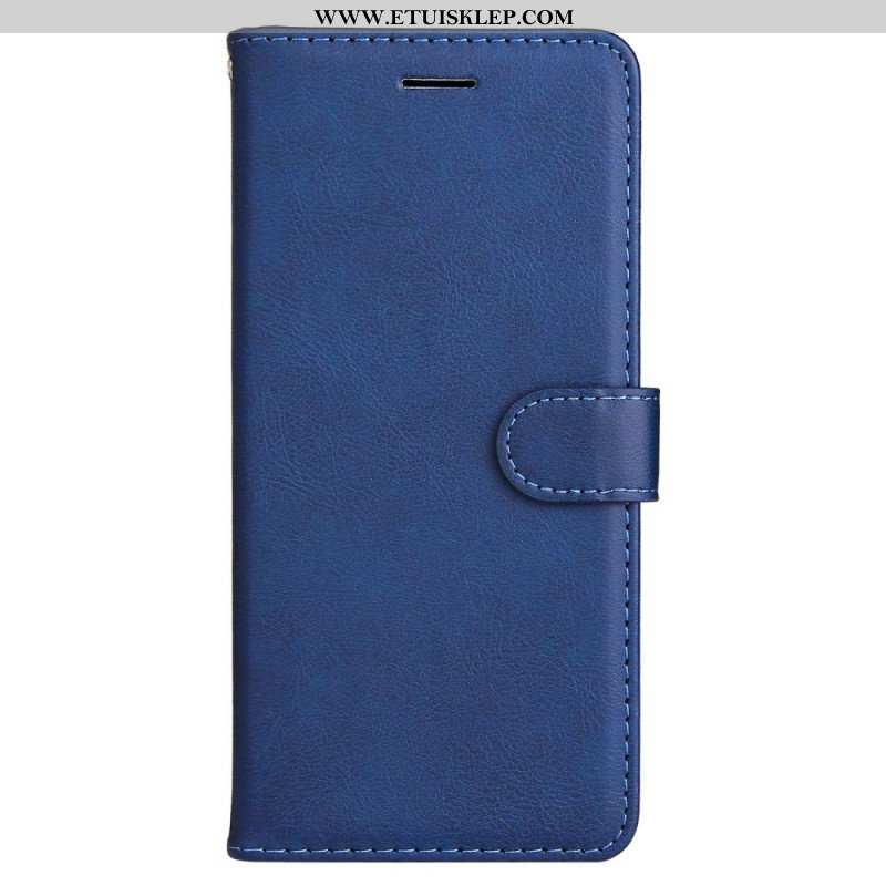 Etui Folio do Oppo Find X5 Pro z Łańcuch Zwykły Z Paskiem